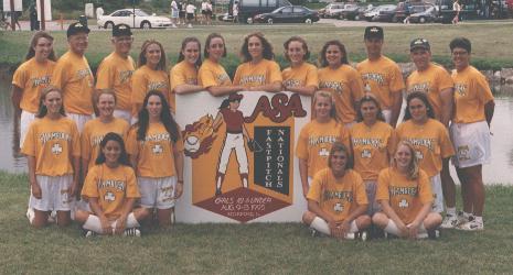 18 and Under Shamrocks 1995 ASA Nationals Team
